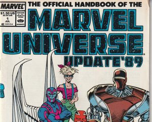 Official Hand book to The Marvel Universe Update ’89 # 1