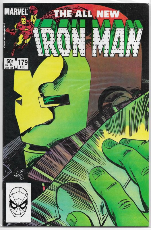 Iron Man   vol. 1  #179 VF O'Neil/McDonnell, Rhodey vs. Radioactive Man