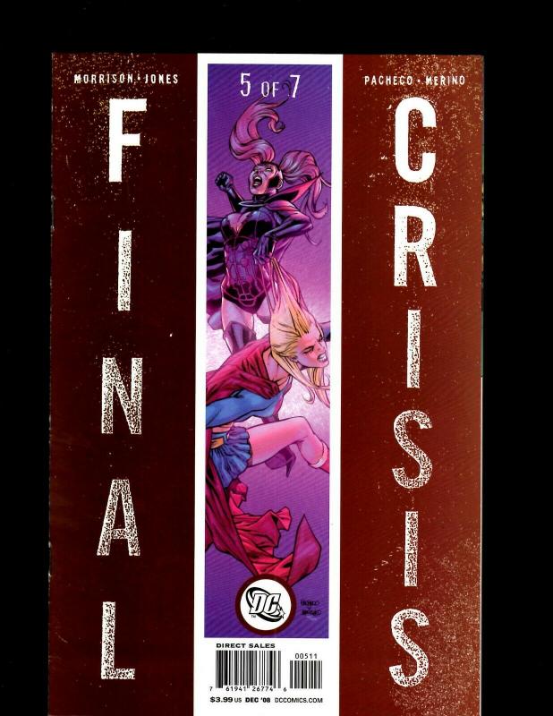 11 Comics Final Crisis 1 2 3 4 5 6 7 Freedom Fighter 15 Aquaman 25 34 Stan+ J408