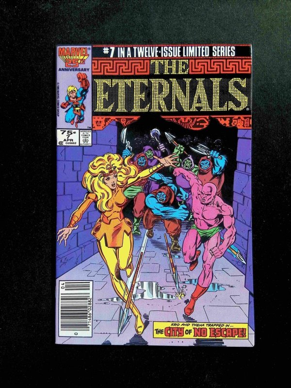 Eternals #7 2nd Series Marvel Comics 1986 NM Newsstand