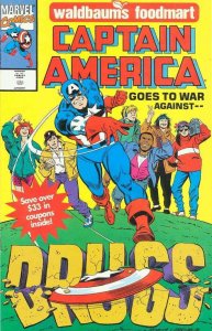Captain America Goes to War Against Drugs #1E FN ; Marvel | Waldbaums