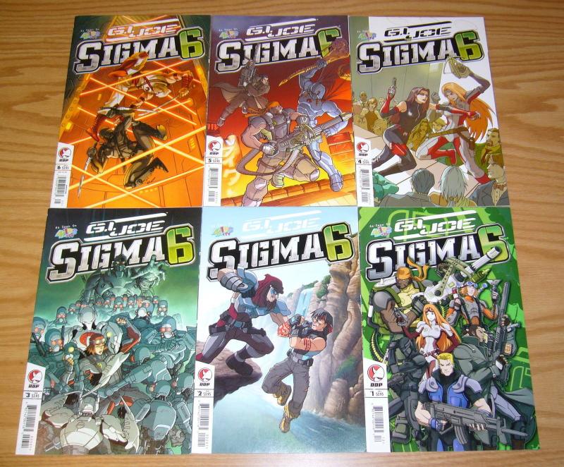 G.I. Joe: Sigma 6 #1-6 VF/NM complete series based on the cartoon - DDP comics