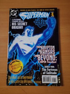 Superman: Secret Files & Origins #1 ~ NEAR MINT NM ~ 1998 DC Comics