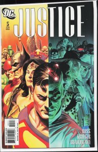 Justice #5 Third Print Cover (2006) Justice League