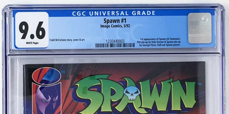 Spawn #1 1st App. Spawn (Al Simmons)  First Printing CGC - Movie