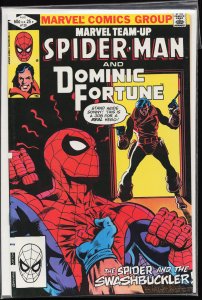 Marvel Team-Up #120 (1982) Dominic Fortune [Key Issue]