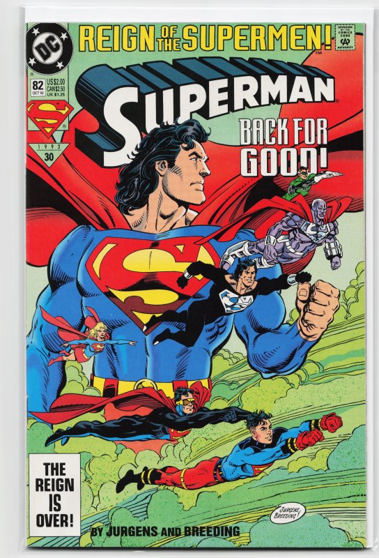 Superman #82 (1993) Superman