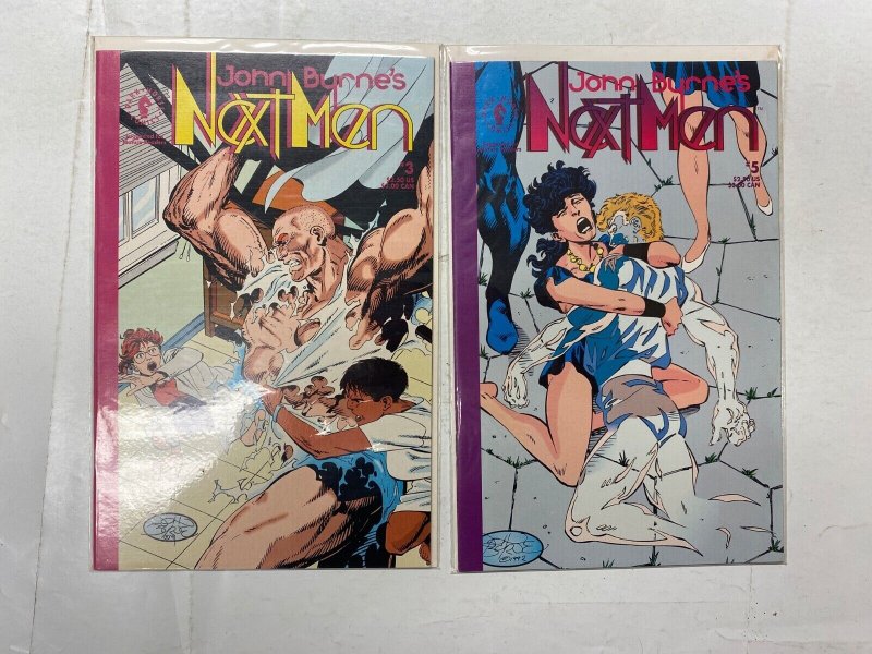 4 Next Men #0 2 3 5 DARK HORSE comic book 37 KM41
