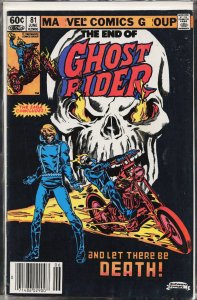 Ghost Rider #81 (1983) Ghost Rider