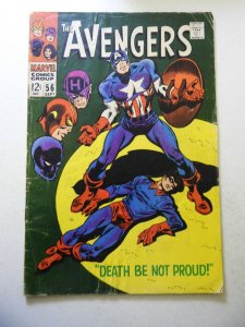 The Avengers #56 (1968) GD/VG Condition