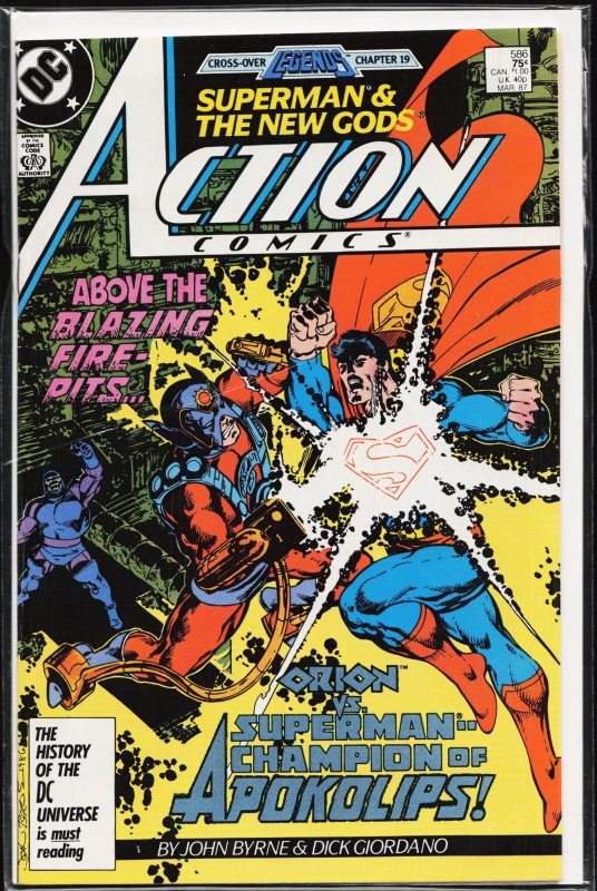 Action Comics #586 (1987) New Gods