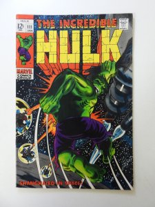 The Incredible Hulk #111 (1969) VF- condition