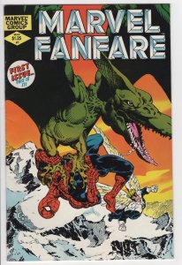 MARVEL FANFARE #1 - 5.5 - WP - Spider-Man - Angel