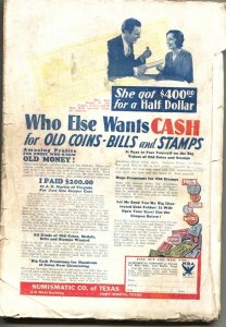 THRILLING ADVENTURES 1934 MAR-EARLY APPEARANCE LARRY WESTON-PULP FICTION