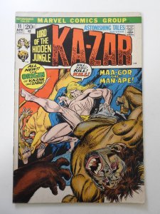 Astonishing Tales #11 (1972) VG Condition ink on 1st page