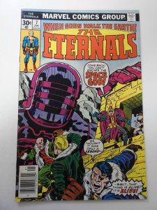 The Eternals #7 (1977) VG+ Condition 1/2 in tear bc