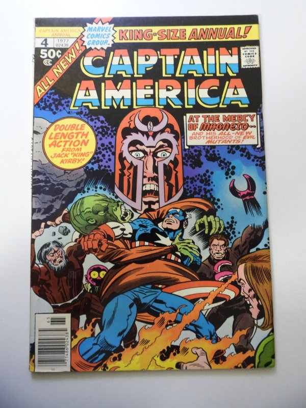 Captain America Annual #4 (1977) VF- Condition