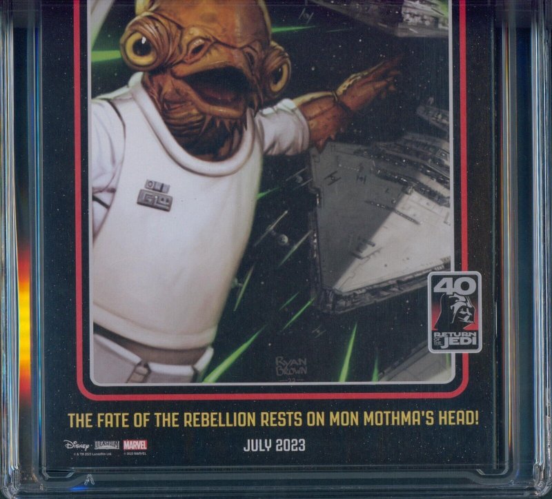 Star Wars #36 CGC 9.8 Return of the Jedi 40th Anniversary Variant Marvel 2023