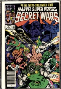 Marvel Super Heroes Secret Wars #6 (1984) Buckaroo Banzai [Key Issue]