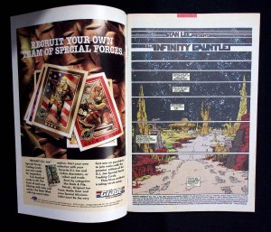 Infinity Gauntlet #1 July 1991 Key Issue! AVENGERS INFINITY WAR 1st Printing