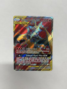 Charizard & Braixen GX 212/236 Cosmic Eclipse Holo Full Art