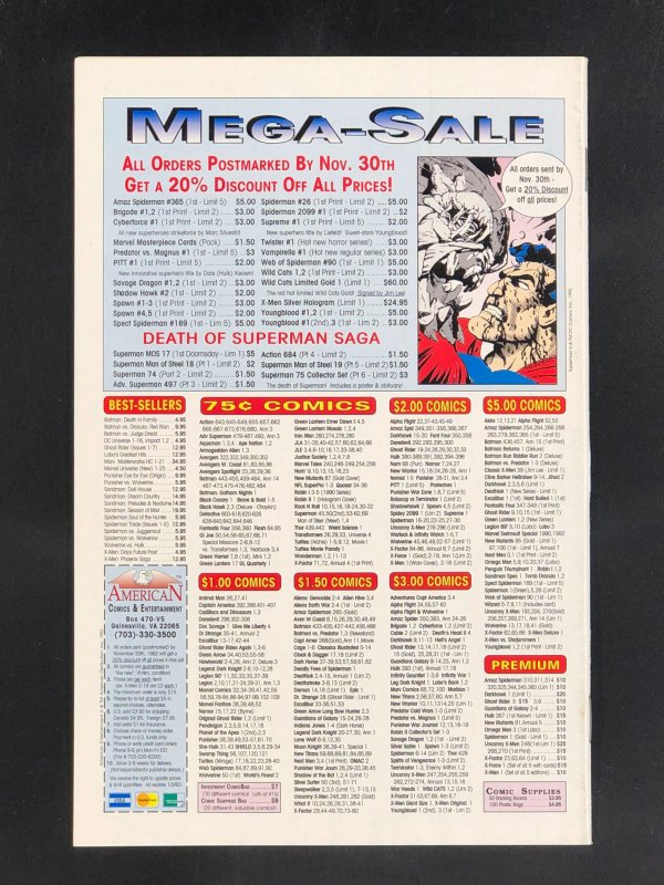 Vampirella #1  (1992) Signed by Adam Hughes