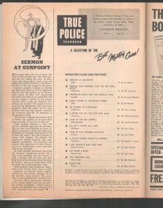 True Police Yearbook #15 1965-Gun Moll in lingerie-stockings-garters photo co...