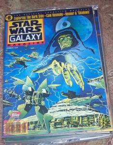 STAR WARS GALAXY MAGAZINE # 8   SUMMER 1996  LUCASFILM JEDI +DARK SIDE BOBA FETT