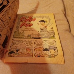 cutie pie #3 junior readers guild 1955 golden age precode cartoon gene fawcette