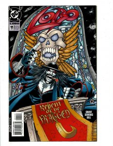 12 Lobo DC Comics # 1 2 3 4 5 6 7 8 9 0 10 11 Repent or be Fragged J430