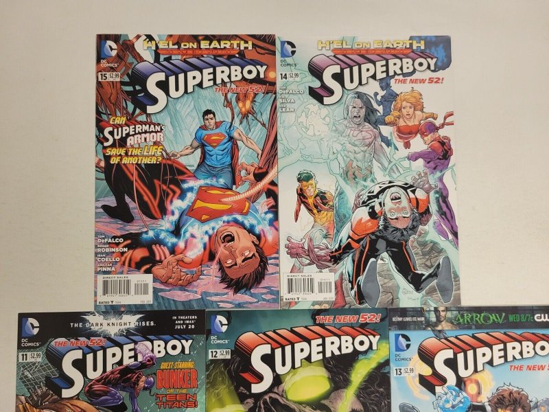 5 Superboy DC Comic Books #11 12 13 14 15 New 52 83 TJ19