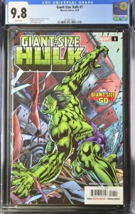 Giant-Size Hulk #1 CGC 9.8 1st Appearance of Patchwork Jack Marvel 2024 Cover A