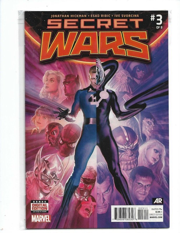 Secret Wars #3 2015 Marvel Comic Hickman Ribic   nw06