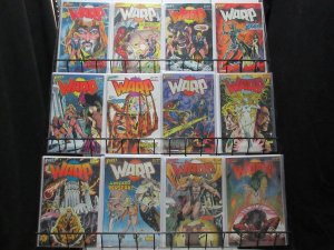 WARP (1983 FS) 1-19, SP 1-3 FRANK BRUNNER!!!!