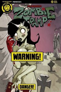 ZOMBIE TRAMP #20 COVER B MENDOZA RISQUE