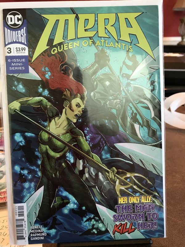 Mera: Queen of Atlantis  Complete Set. 1,2,3,4,5,6  Nicola Scott Covers!  2018