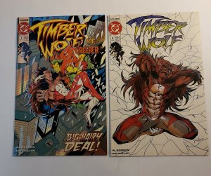 TIMBER WOLF #1-5 COMPLETE SET NM DC COMICS 1992