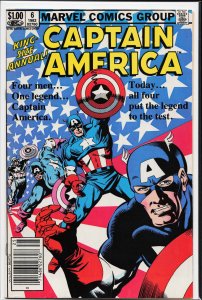 Captain America Annual #6 (1982) Captain America