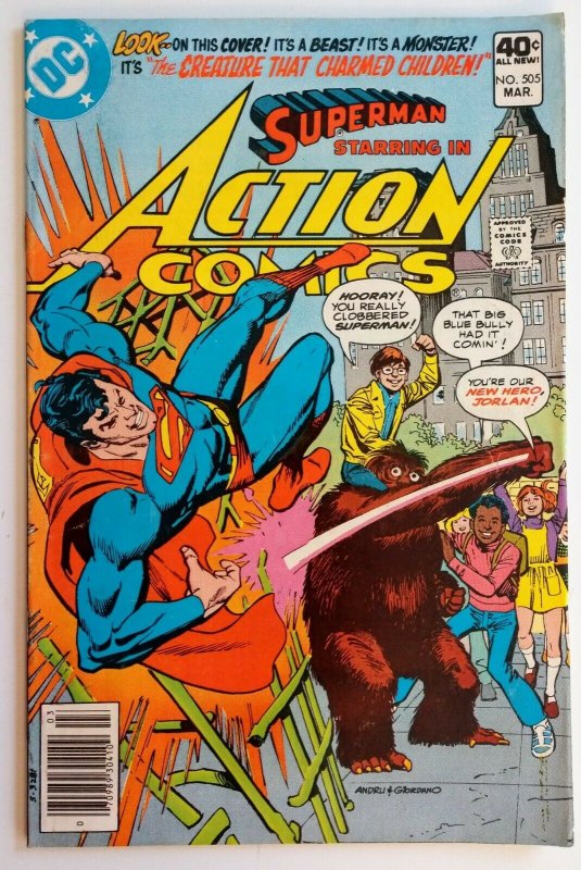 Action Comics #505 RARE MARK JEWELERS 70989304109