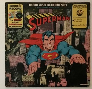 Superman: Book & Record set, BR514, 33 1/3 RPM, 12 inch, Tomorrow, the World