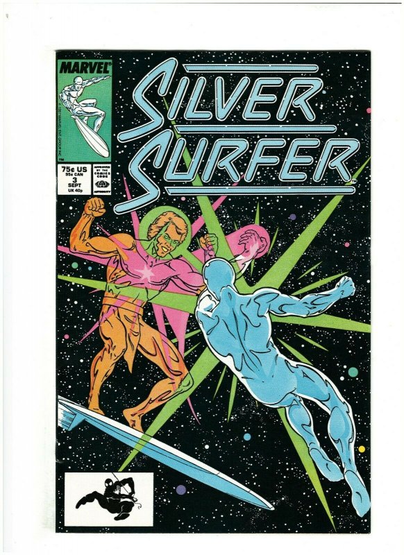 Silver Surfer #3 VF+ 8.5 Marvel Comics 1987 