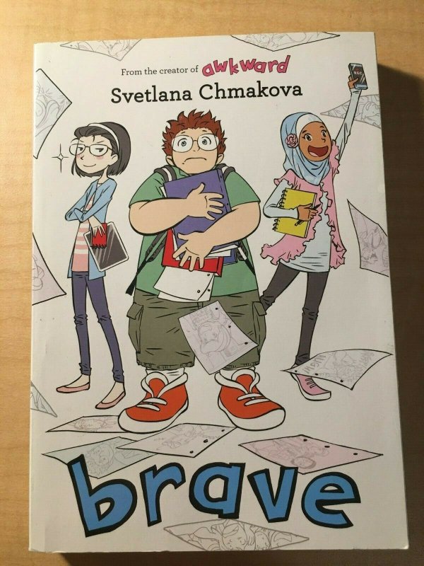 Brave Yen Press Comic Book TPB Graphic Novel Svetlana Chmakova Teenage MFT2