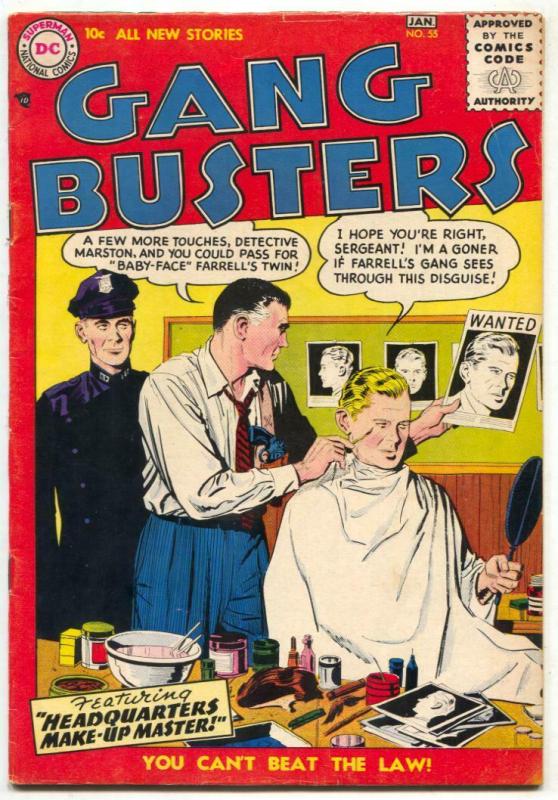 Gang Busters #55 1956- DC Silver Age FN 