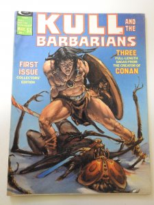 Kull and the Barbarians #1 VG/FN Condition! 1/2 in tear fc