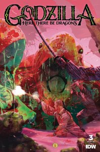 Godzilla Here There Be Dragons #3 Cover A Miranda IDW Publishing 2023 EB169