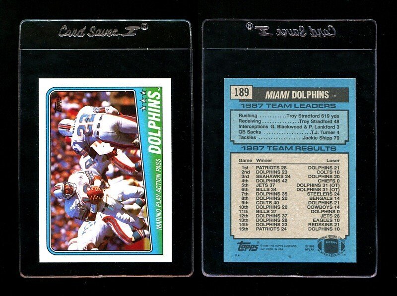 1988 Topps Dan Marino #189   MINT