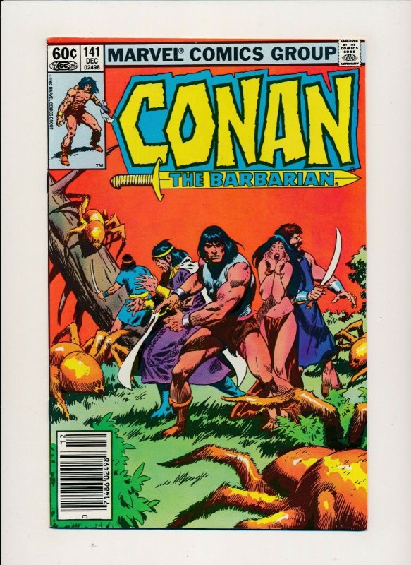 Marvel Comics Lot of 12-CONAN THE BARBARIAN #129,130,132-134,137-143 F/VF(PF931)