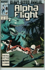 Alpha Flight #2 ANNUAL Marvel Comics 1987 (VF+)