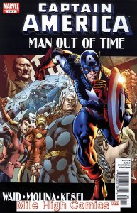 CAPTAIN AMERICA: MAN OUT OF TIME (2010 Series) #1 Very Good Comics Book