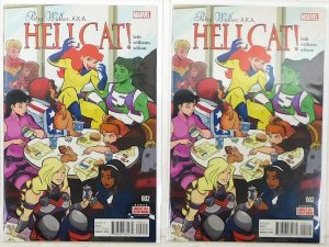 Patsy Walker, A.K.A. Hellcat! Lot of 2 #2 x2 (2016) Marvel Comics 1st Print